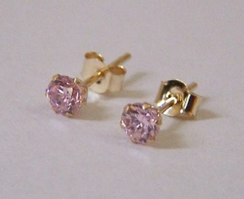 Kids girls 9ct gold 3mm - gold,
